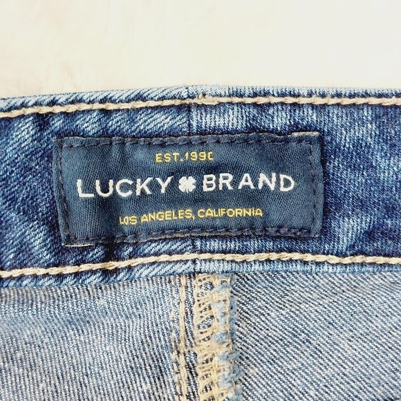 Lucky Brand Blue Denim Light Wash Blue Classic Five Pockets Jeans P3588 - Picture 7 of 11